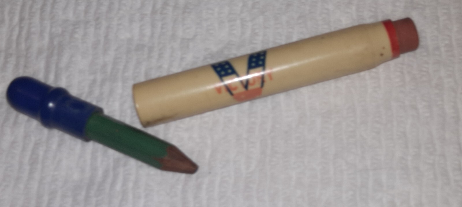“VICTORY*Standard Live Stock Commission Co*Wichita, Kansas” Bullet Pencil