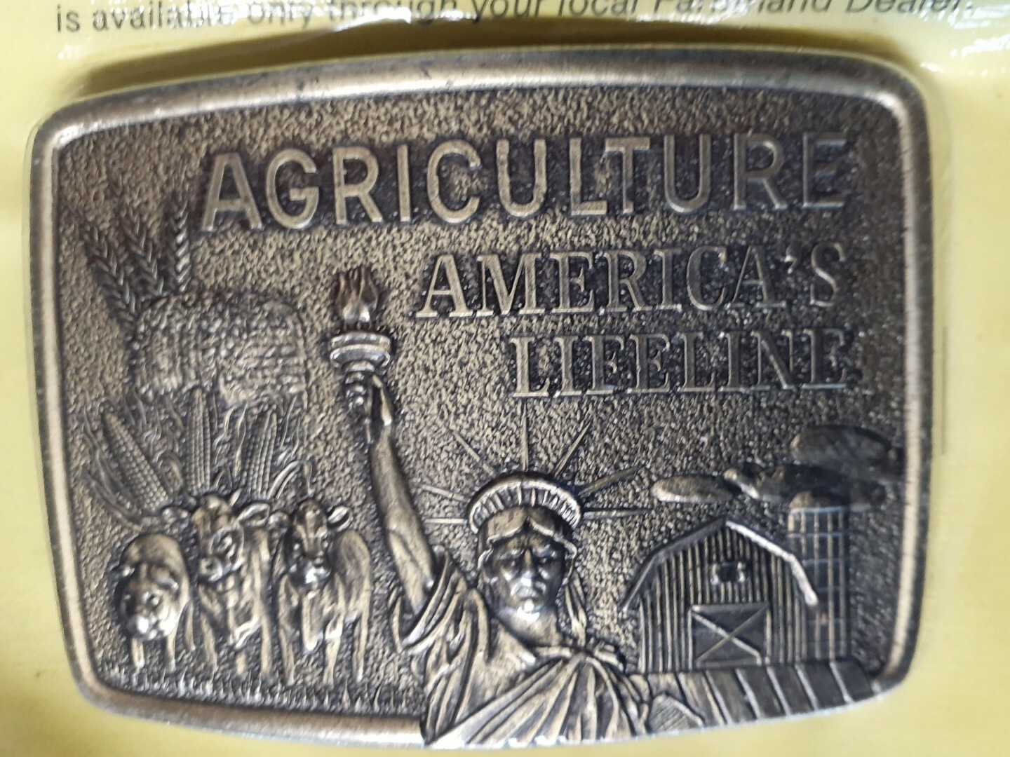 Farmhand “Salute To Agriculture” Belt Buckle