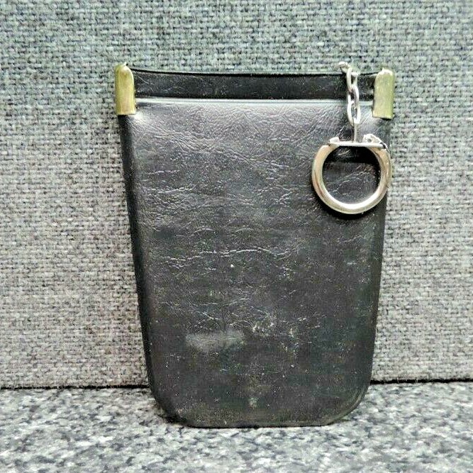 Howell Heavy Tractor Equipment Key Chain Purse Black 1960’s