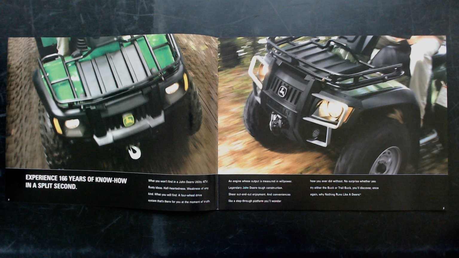 John Deere Utility ATV Brochure 4-Wheel Drive Agriculture Catalog