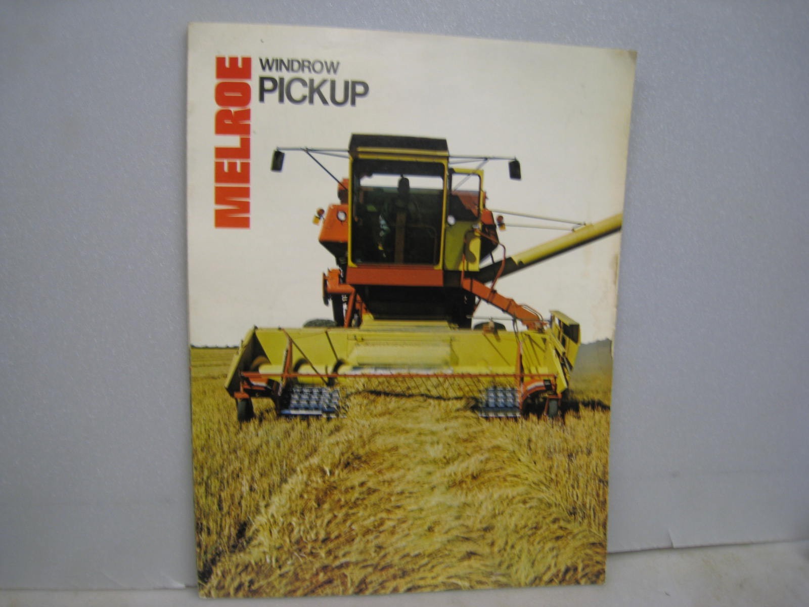 Melroe Windrow Pickup SALES Brochure FCCA FARM EQUIPMENT CLARK