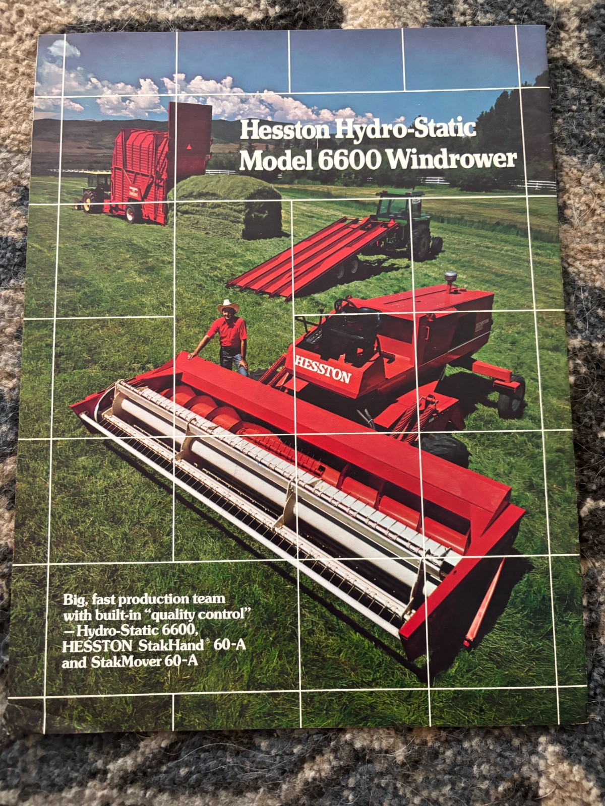 Hesston 6600 Windrowers Brochure AMIL26