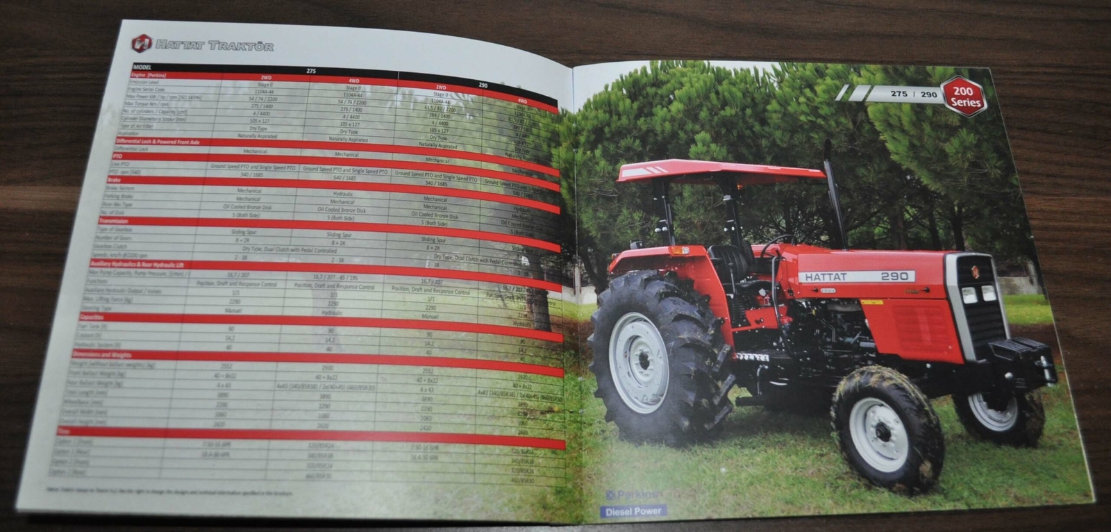 Hattat Product Catalog Tractor Turkey Brochure Prospekt