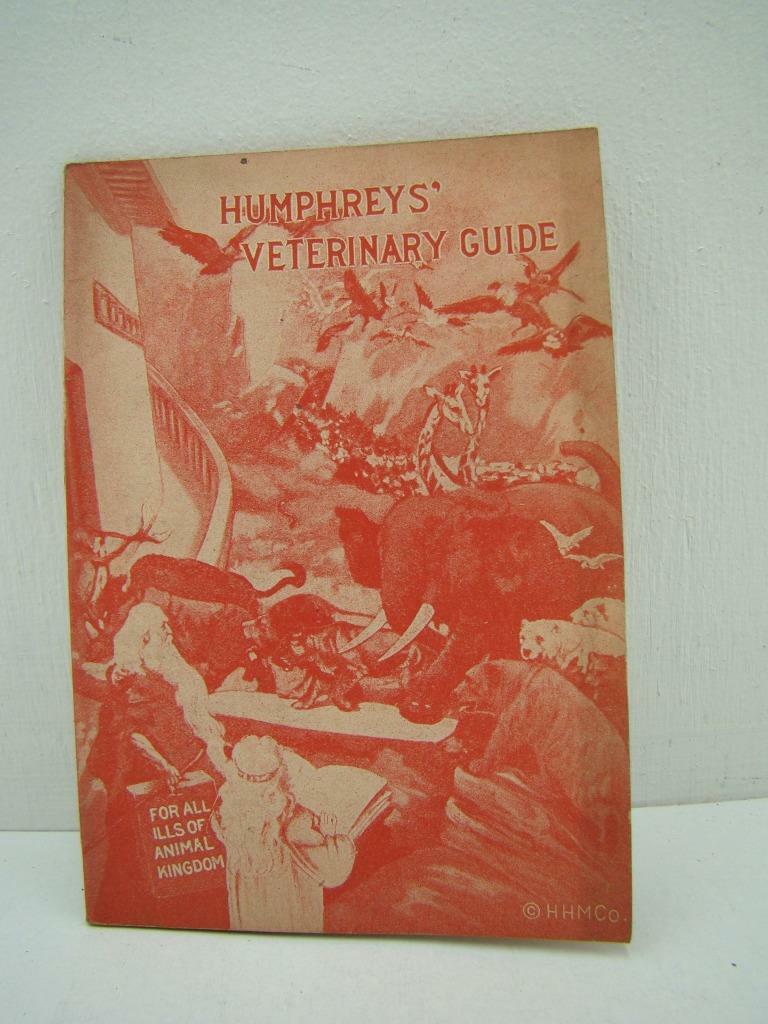1927 HUMPHREYS’ VETERINARY GUIDE DRUGGIST PAUL G. KLINKENBERG