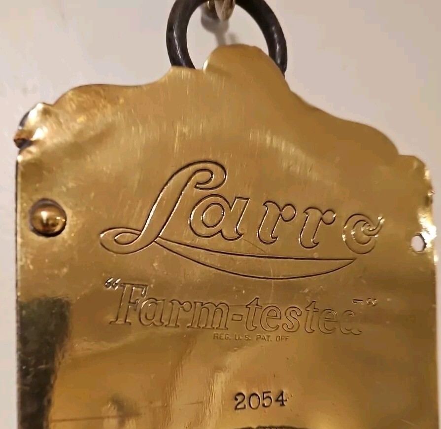 Larro Brass Hanging Dairy ‘Farm Tested’ Scale