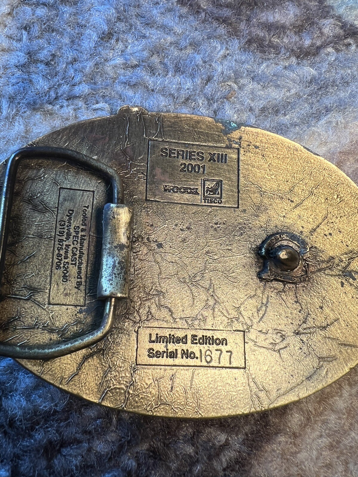Tractor Implements Supply Company Belt Buckle Lot (5 Pieces )