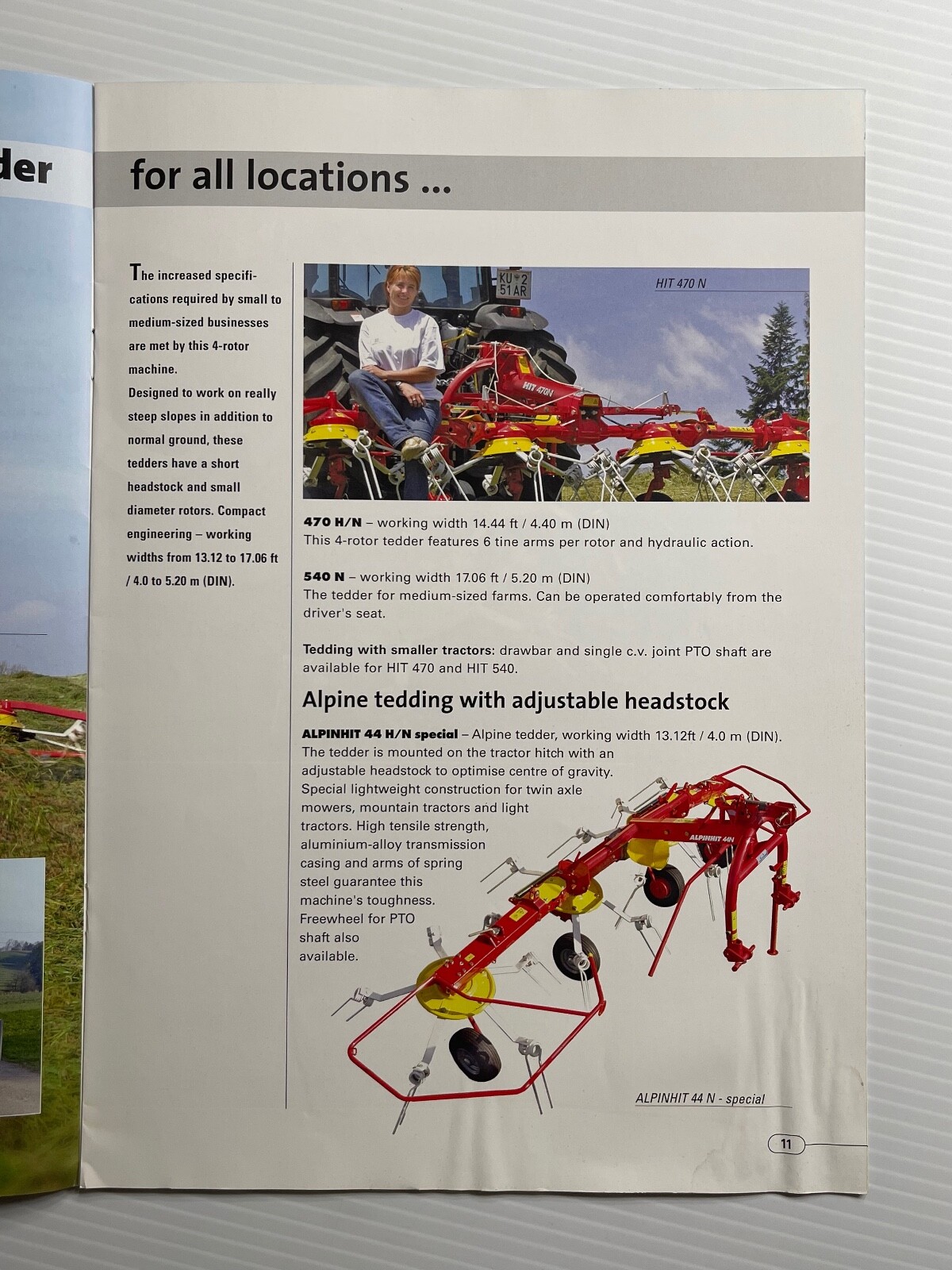 Pottinger Tedder Sales Brochure *2010s* (Showroom Sales Book)