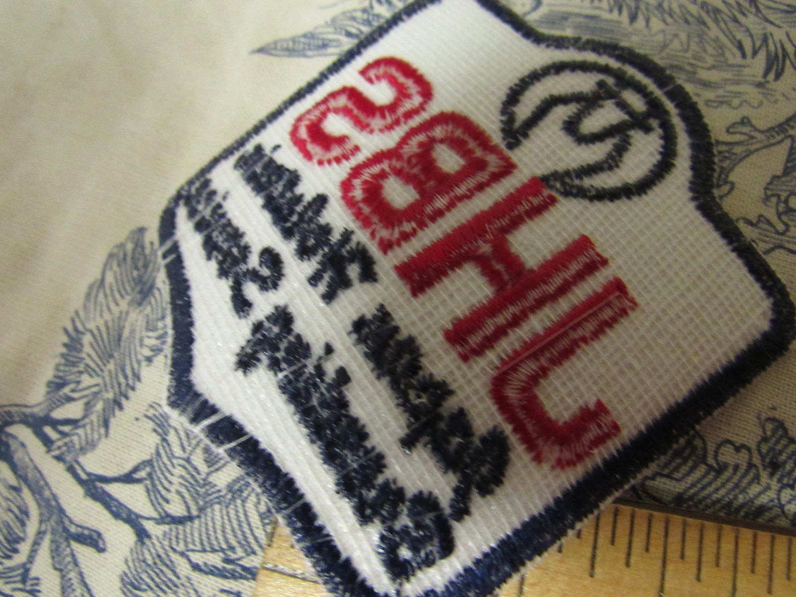 Vtg. “JHBS” Japan Holstein Breeding Service Employee Embroidered Patch