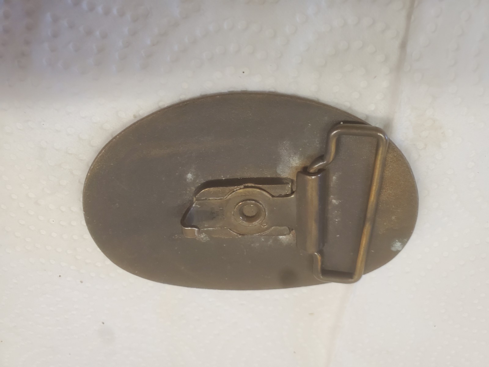 3-1/2″ X 2-1/2″ Metal Belt Buckle Bush Hog Mowers Farm & Ranch