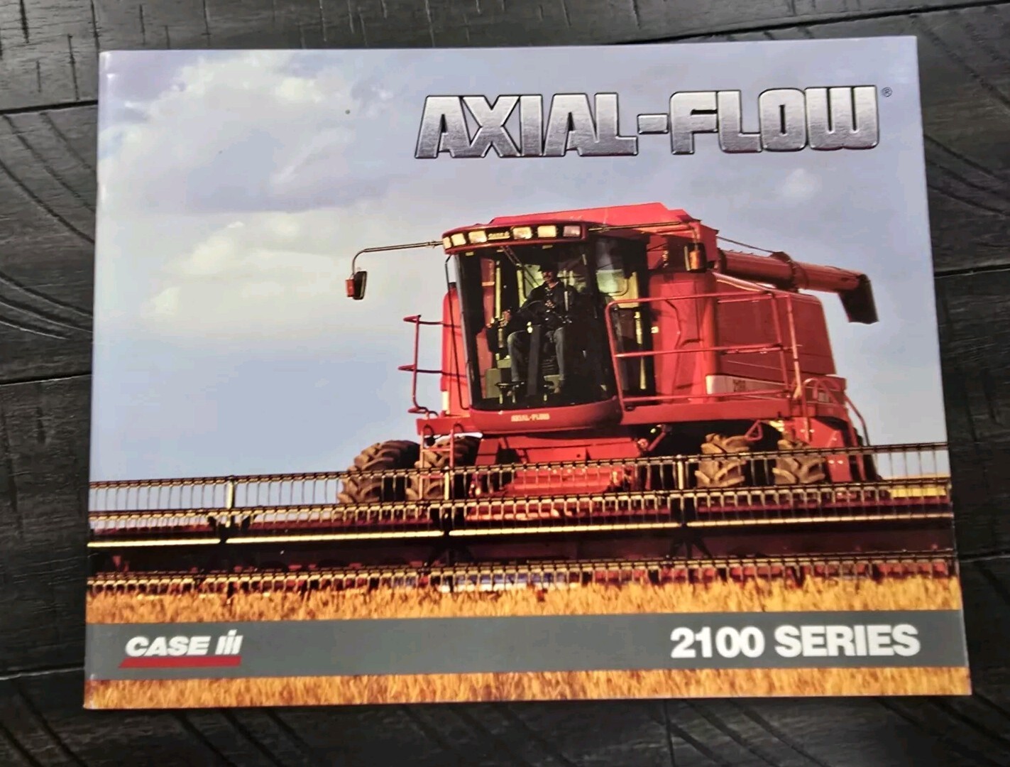1994 Axial Flow 2100 Series Combine Ad Brochure Case IH International Harvester