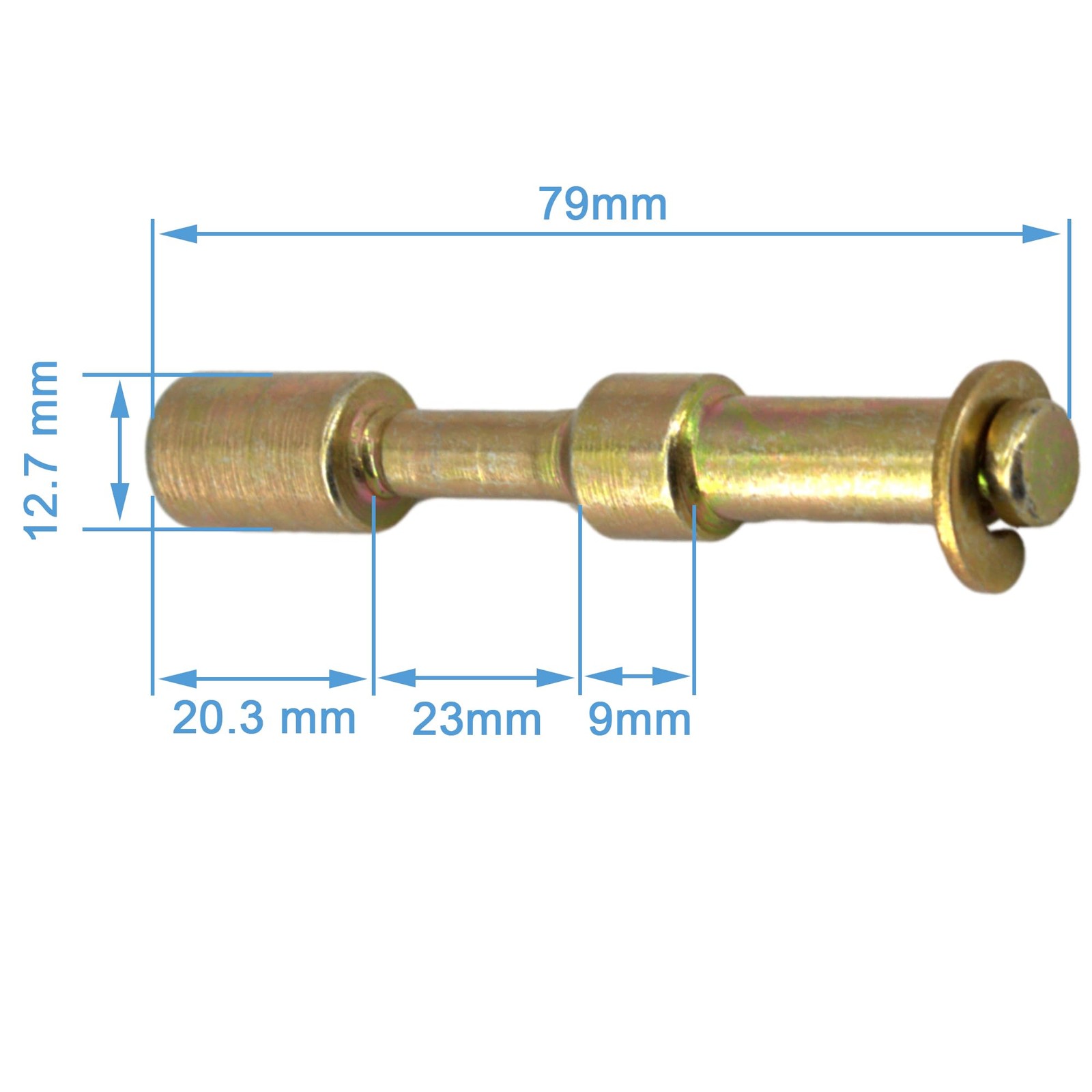 1 PCS S.27804 PTO Power Take Off Pin Yoke Quick Release Tractor Implement
