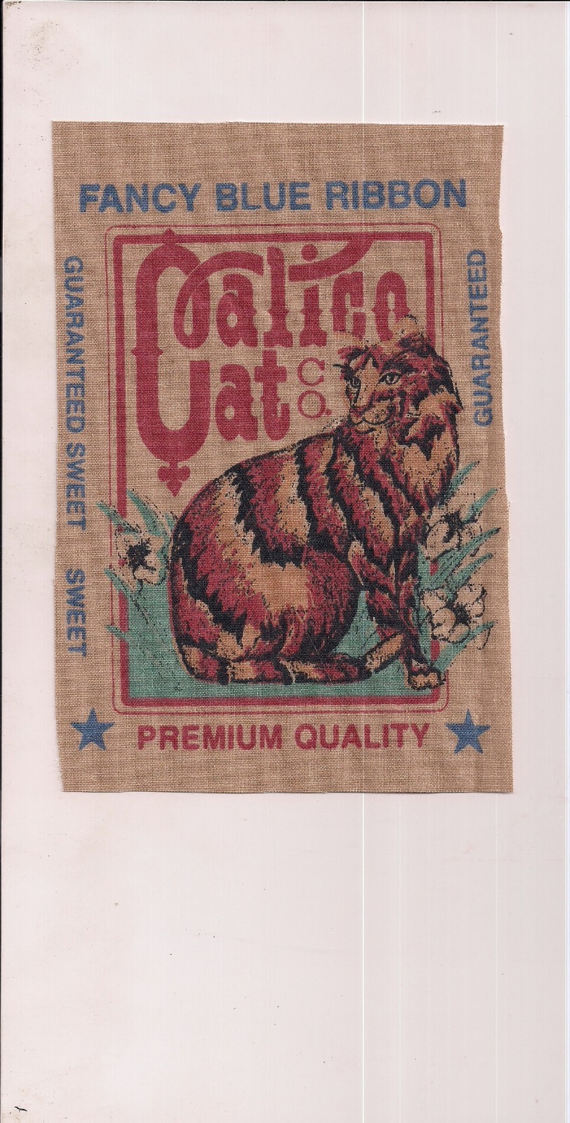 Farming Group of 6 Colorful Cotton Ad Patches