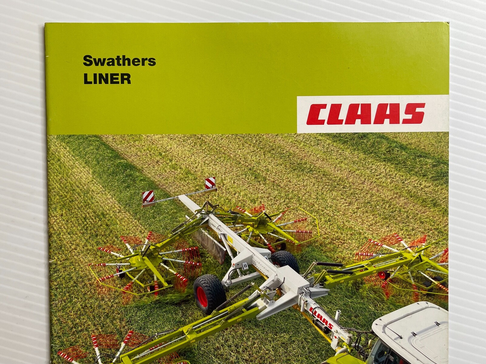 CLAAS Swathers Liner Rake – Sales Brochure *2006* (Showroom Sales Book)