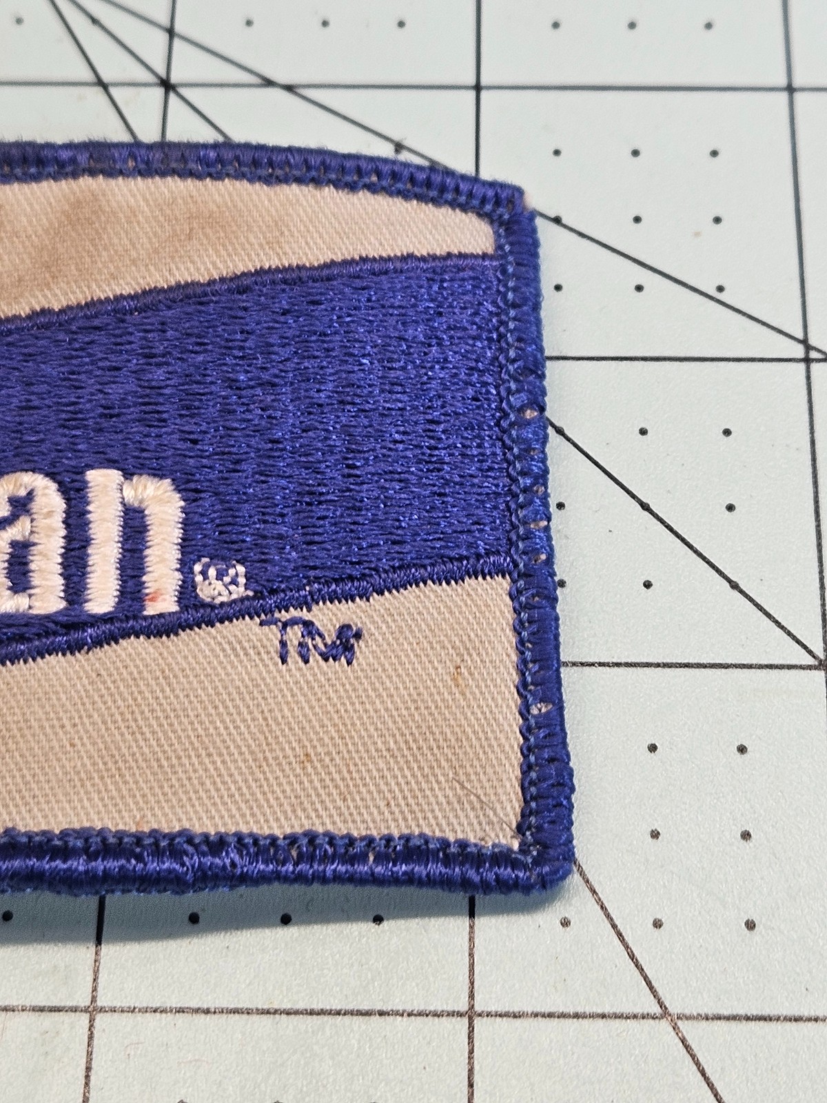 Vintage Elanco Sonalan Herbicide Agriculture Advertising Sew-On Patch