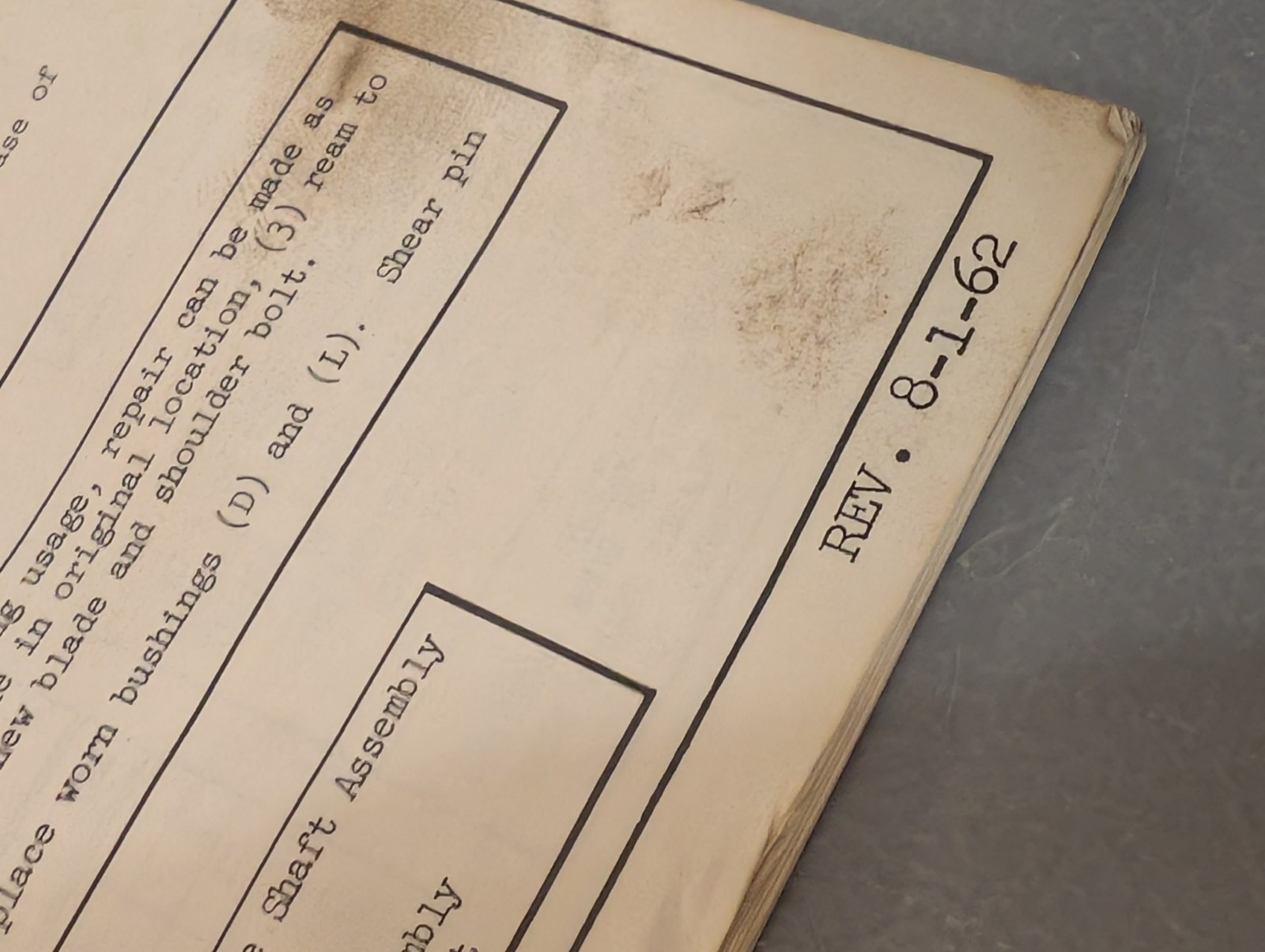 Servis E 60 Owner’s Manual – 1960s Rotary Cutter Agriculture Farming Maintenance