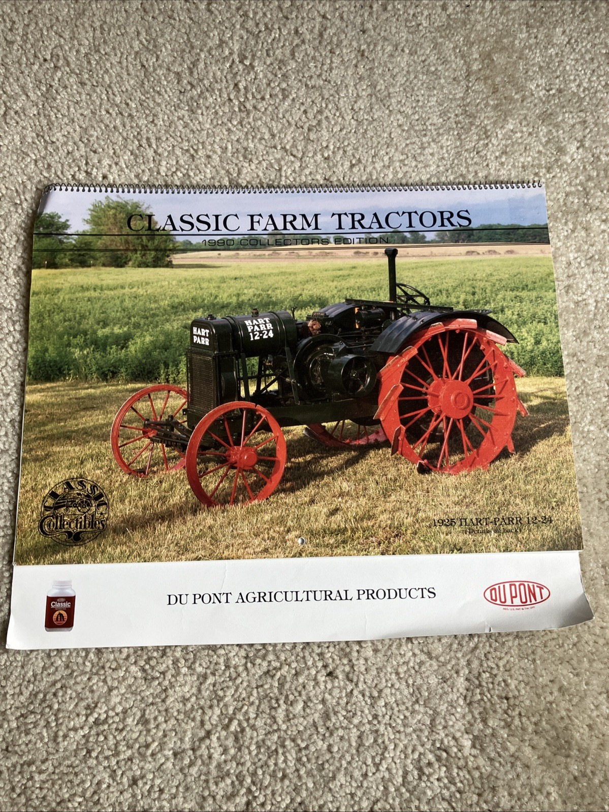 Lot Of 6 Classic Farm Tractors Some Vintage calendars