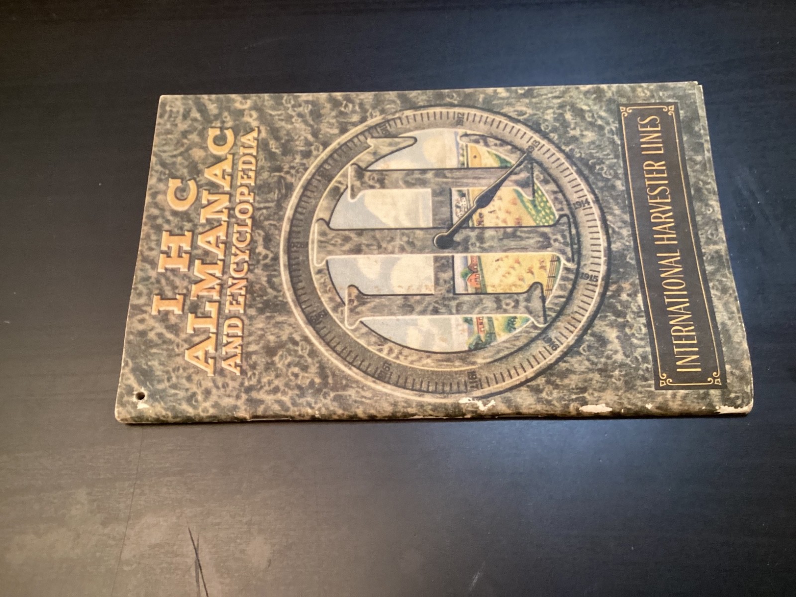 1913 INTERNATIONAL HARVESTER Lines Farmer’s ALMANAC and Encyclopedia