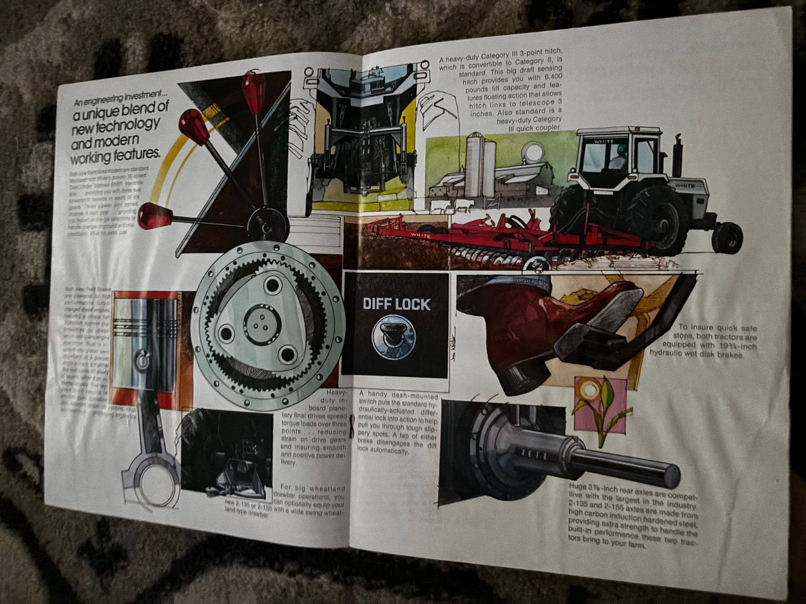 White 2-135 2-155 Tractor Brochure DCPA26
