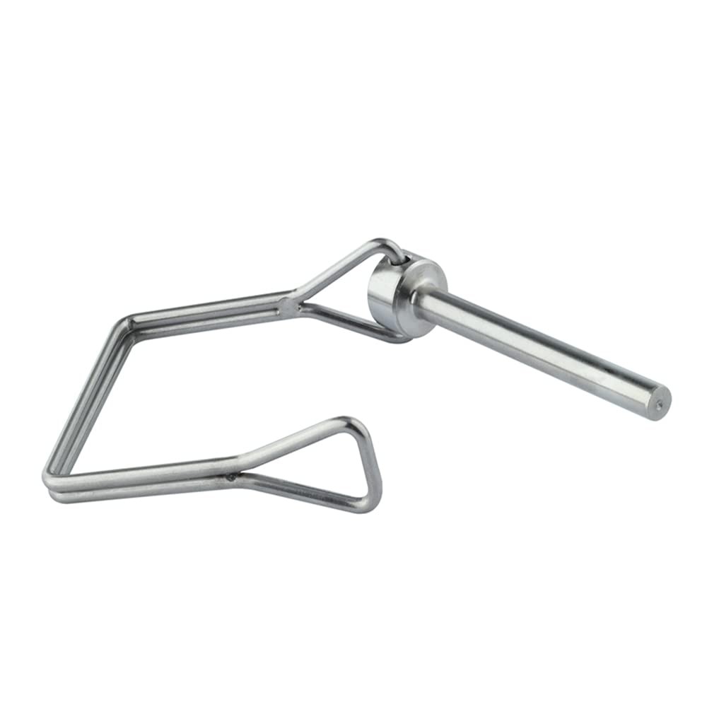 Sunnyway 10 Pcs 1/4 Inch Wire Lock Pin 4 Inch Long Trailer Coupler Pin PTO Pin H