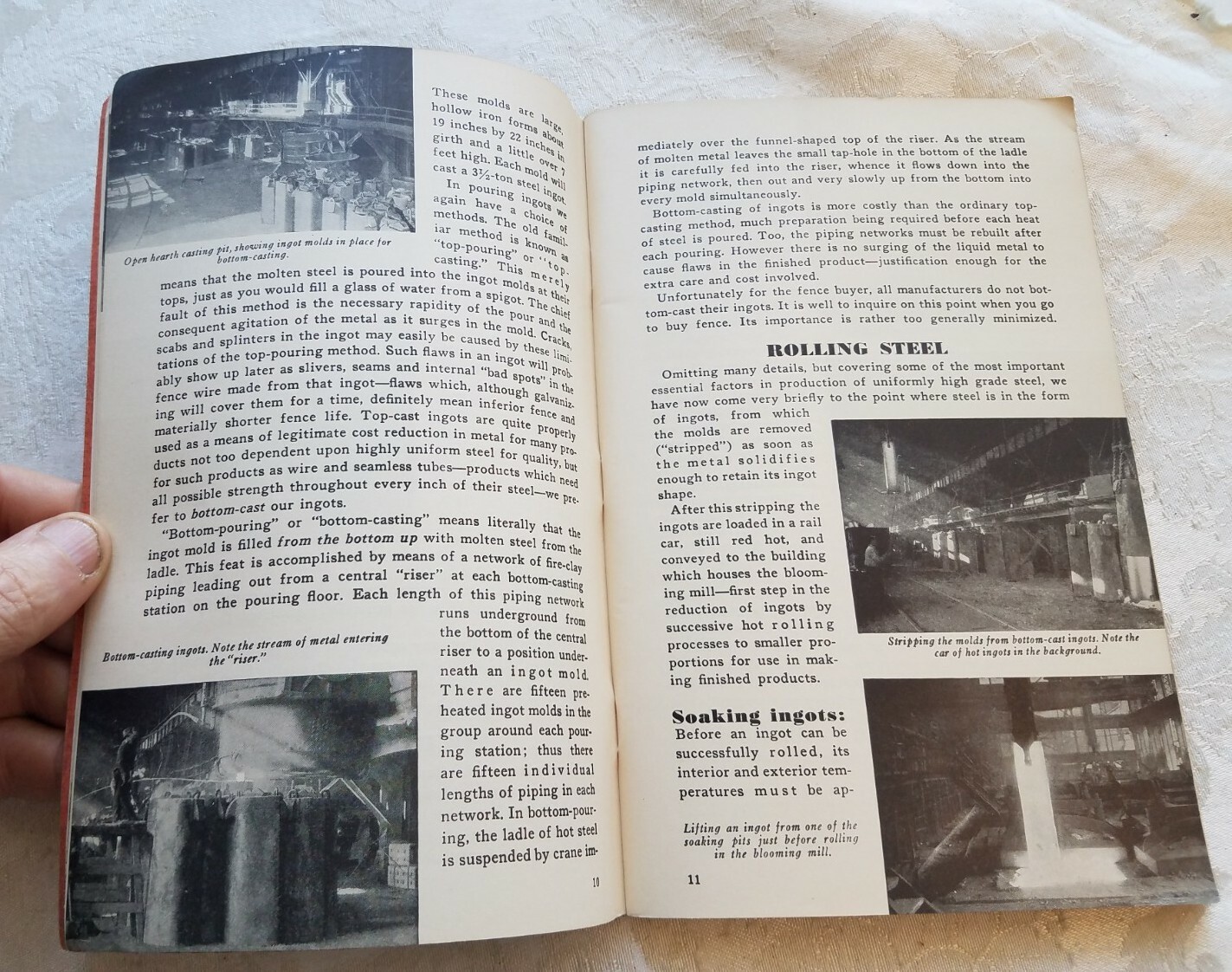1937 Ready Reference Fence Guide Pittsburgh Steel Co Fencing Farm Orchards Corn