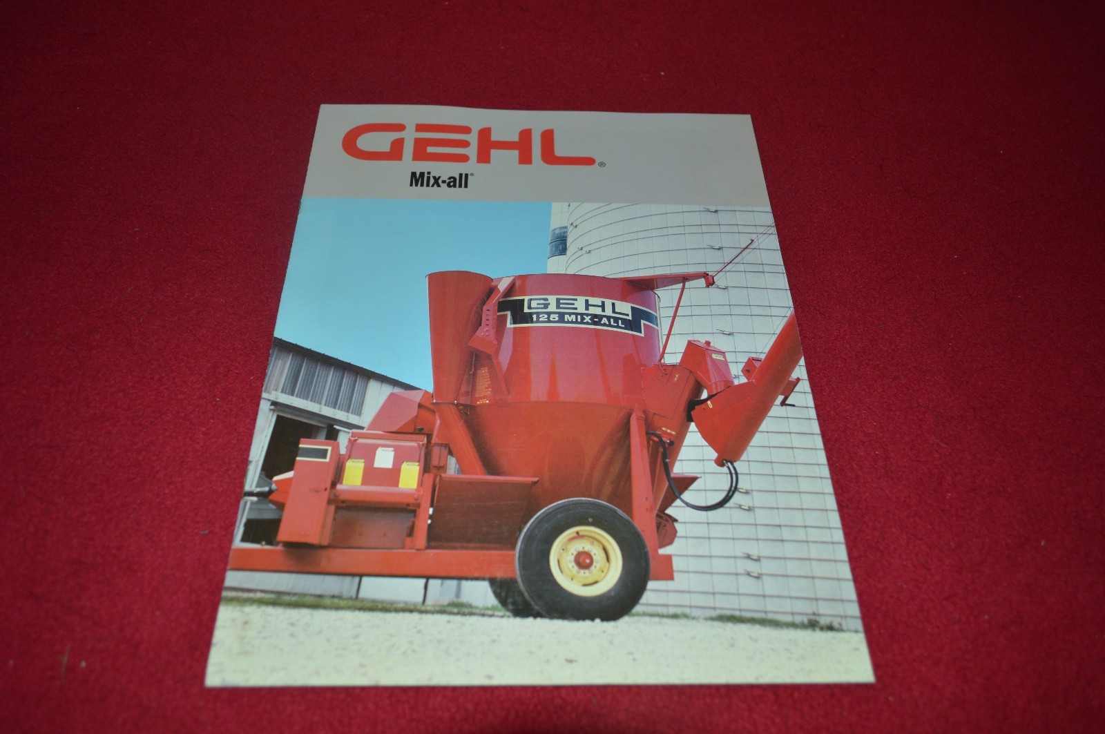 Gehl 125 170 Grinder Mixer Mix All Dealer’s Brochure AMIL9