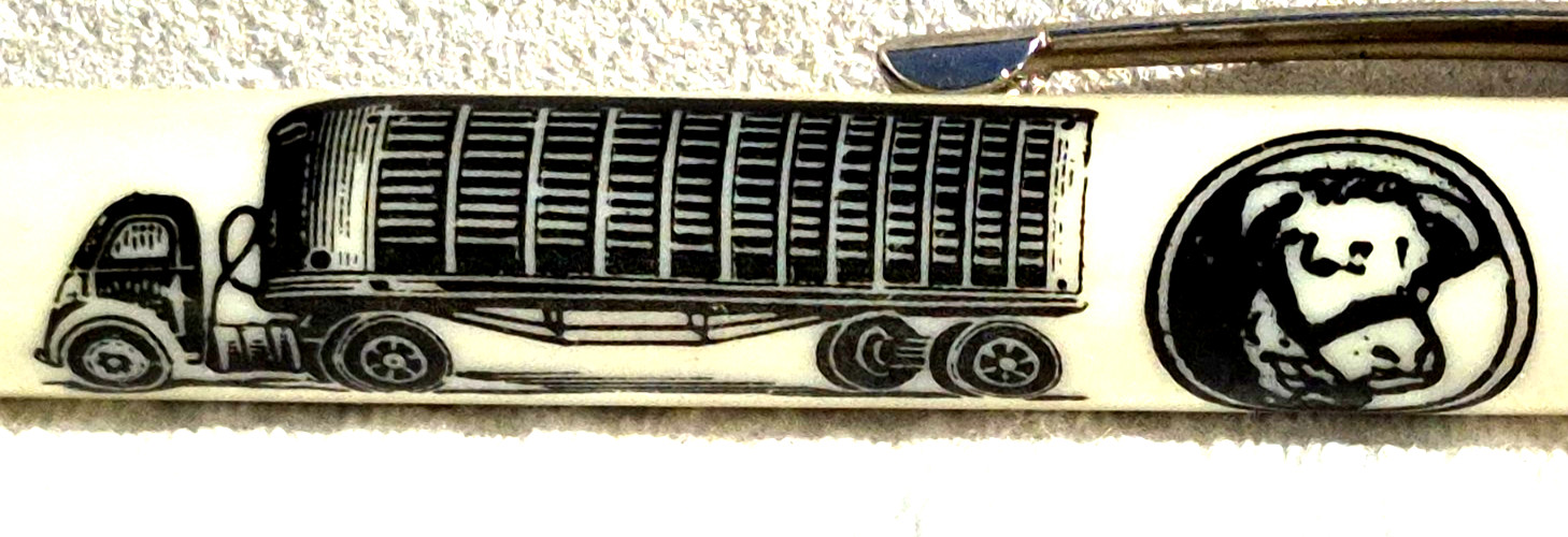 “Sorensen’s CATTLECRUISERS * Phone CH 6-2276/3357 * Albin, Wyo.” Bullet Pen