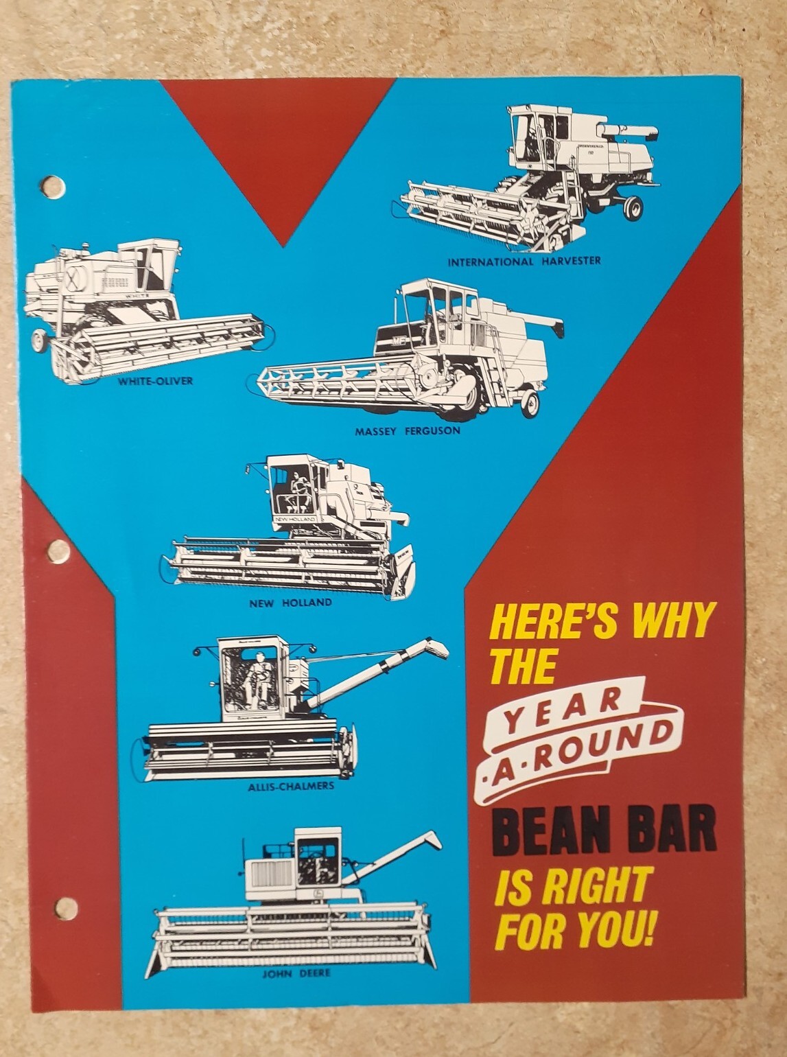 Year A Round Bean Bar for Combines Brochure
