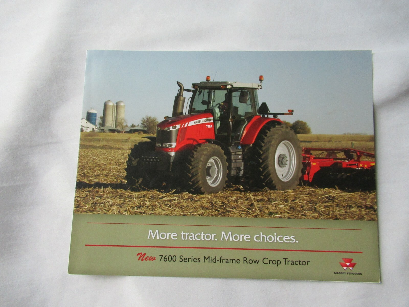 AGCO Massey Ferguson 7619 7620 7622 7624 MF 7600 series tractor brochure