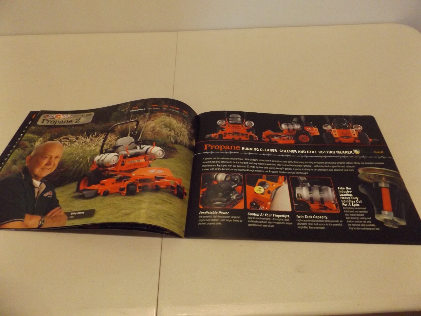 BAD BOY 2010 MOWERS, “MOW WITH A ATTITUDE”