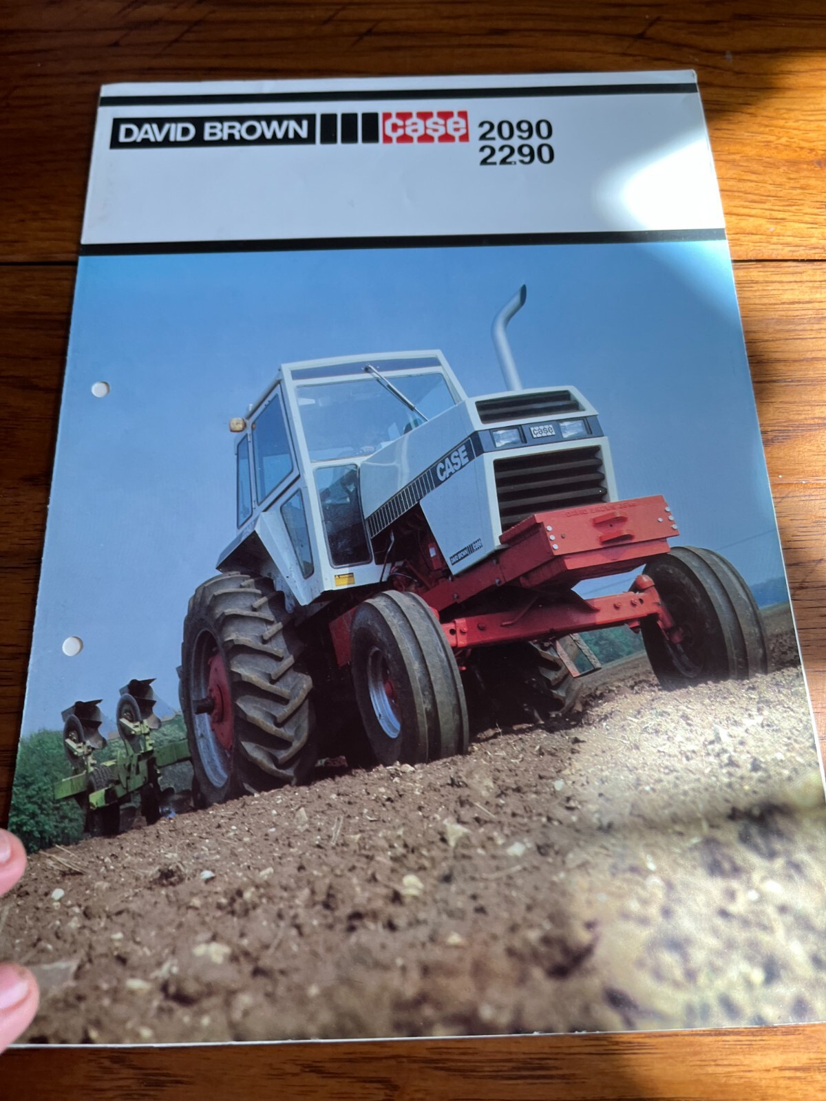 Case David Brown 2090 2290 Tractor Brochure FCCA
