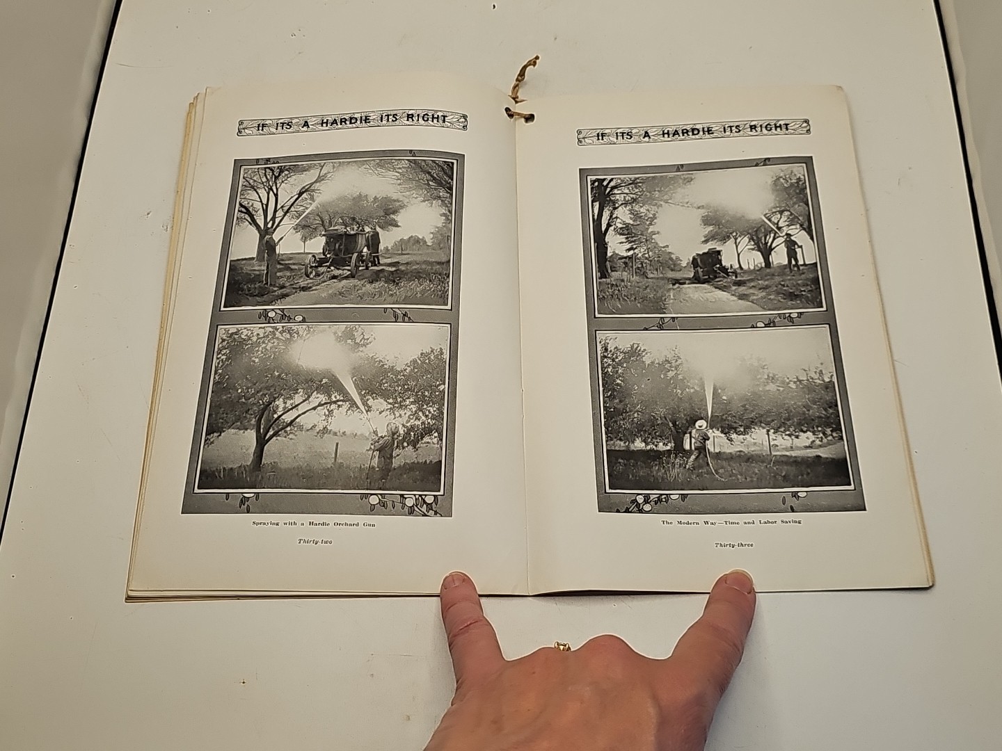 vintage hit miss hardie sprayer tractor avery catalog brochure 1920’s