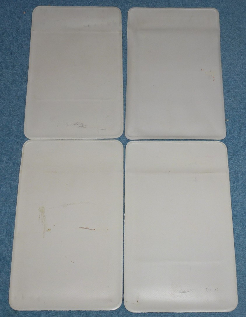 Lot of 4 Vintage 1970s Pocket Protectors Armco Piqua Pulverized Limestone Ohio