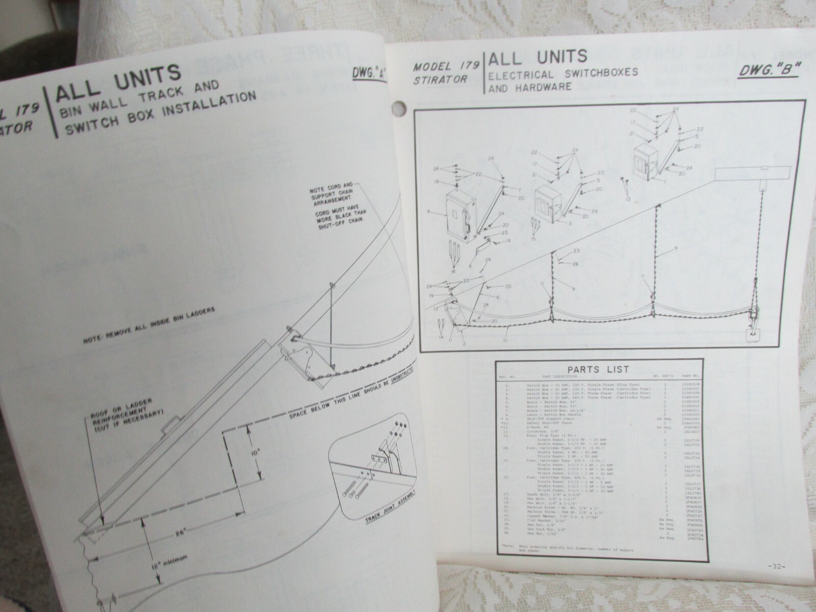 DMC Kalke-Murphy Owner’s Manual Model 179 Grain Stir-Ator