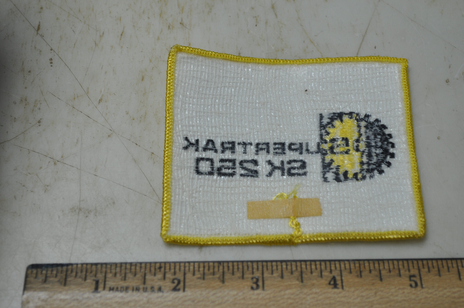 SuperTrak SK250 Forestry Mulcher SUPERTRAK SK 250 Cloth Patch,for a cap/uniform