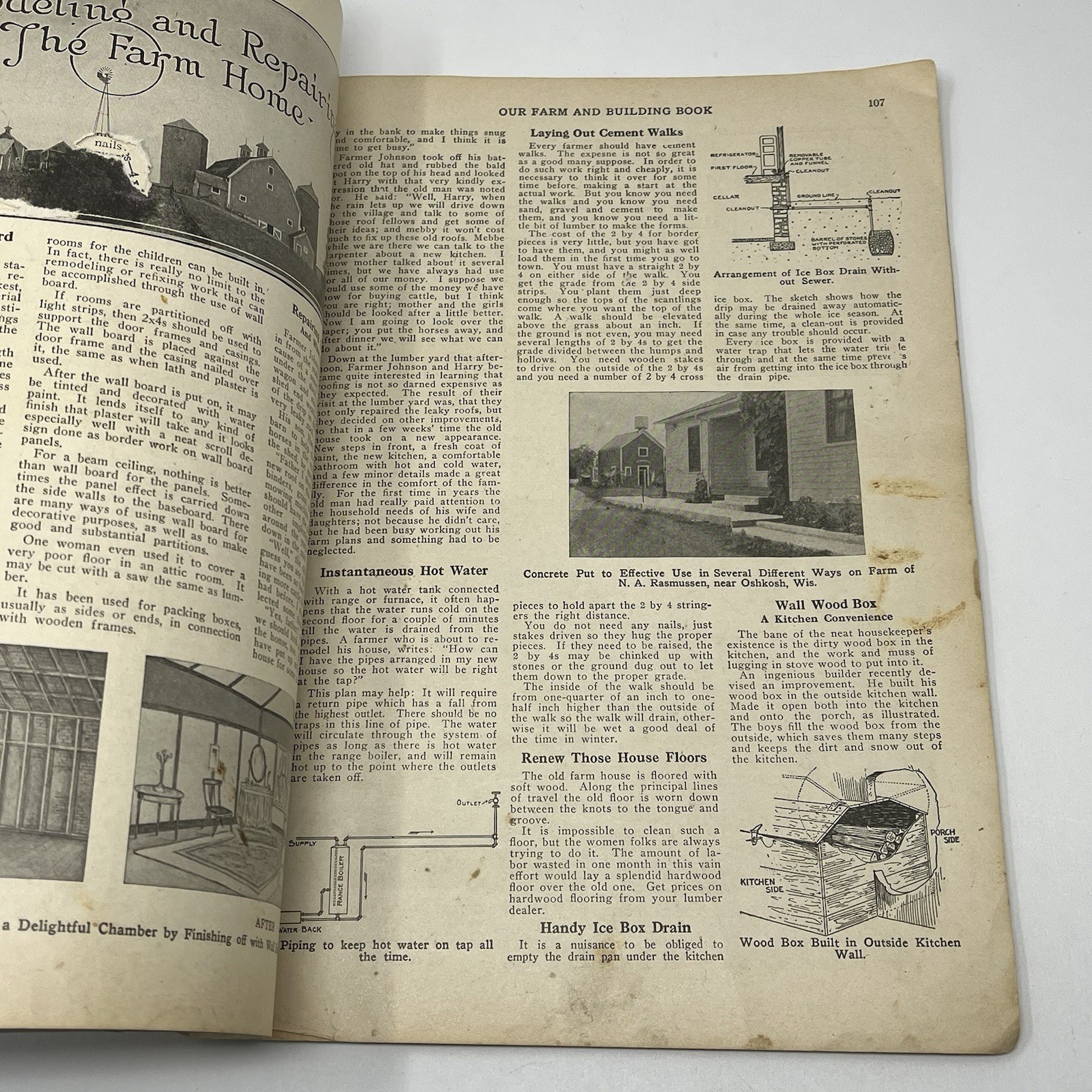 1920’s Blueprint Plans Catalog Barns Homes Farm Dairy Cattle Horse Hogs Orchard