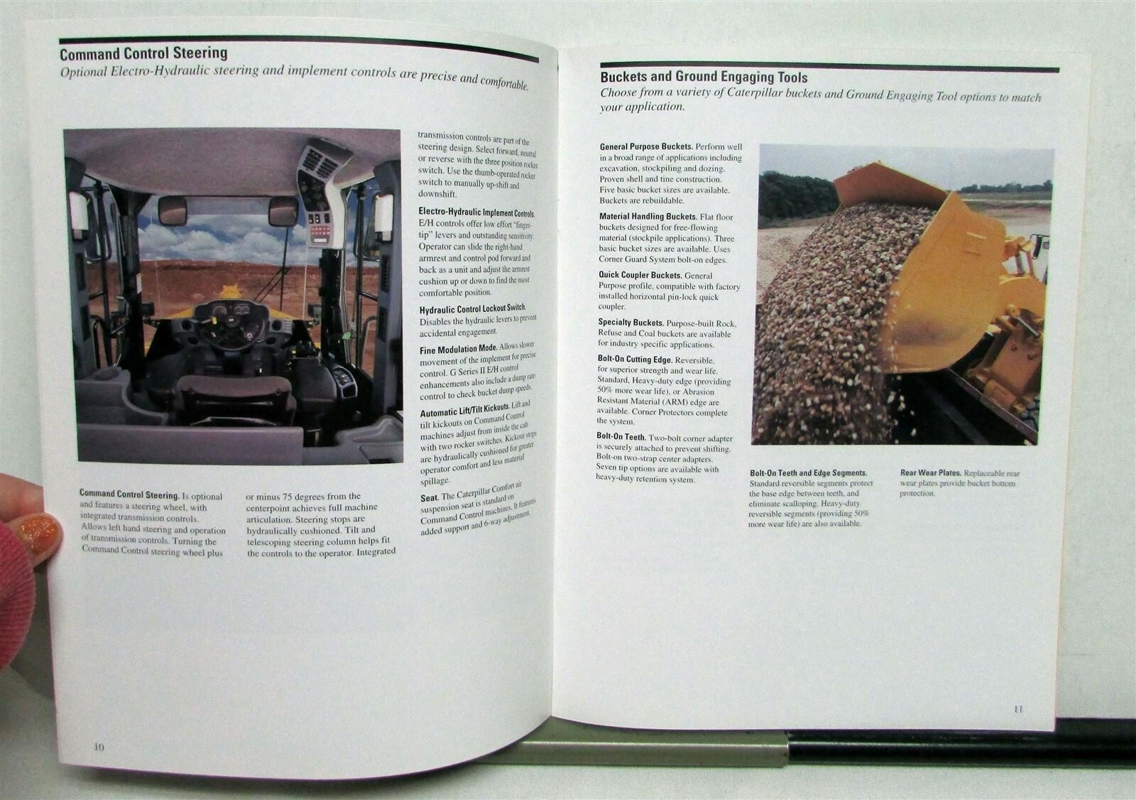 2003 Caterpillar 950G Series II Wheel Loader Specs Construction Sales Brochure