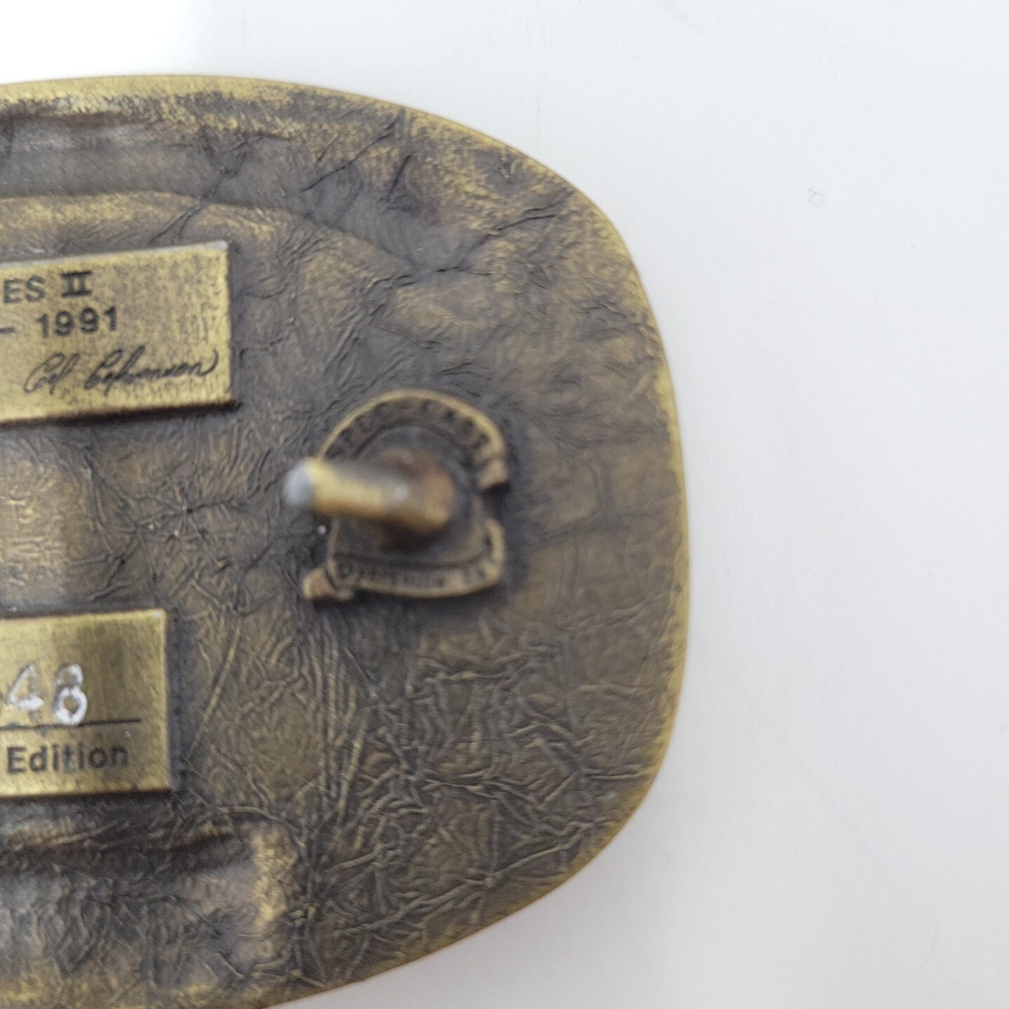 Tisco Belt Buckle Tractor Implement Supply Co. Limited Edition 1991 54yrs