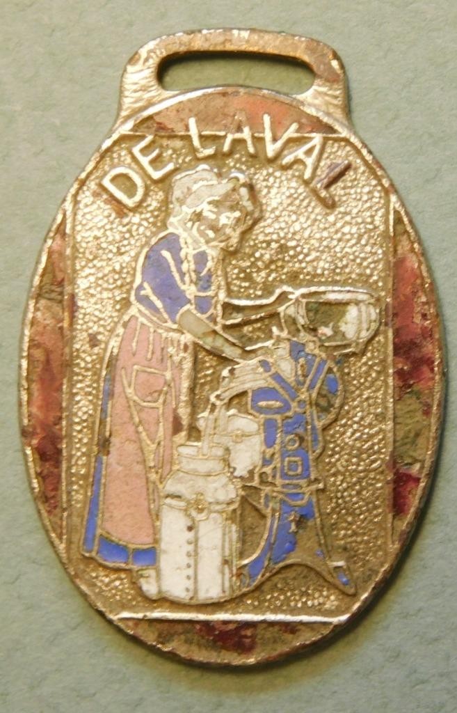 Delaval Cream Separators World’s Standard Watch Fob Sh.1A2-28#33