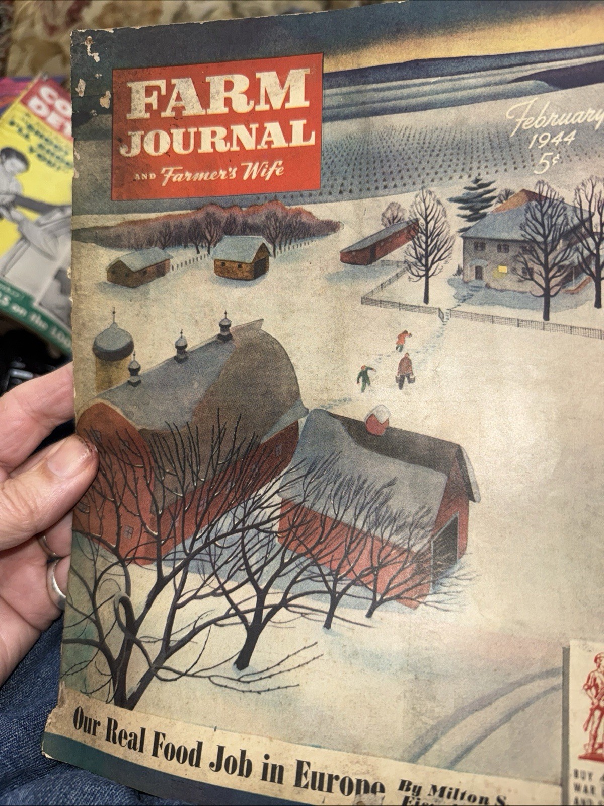 FARM JOURNAL AND FARMER’S WIFE MAGAZINE February 1944 Issue-bagged