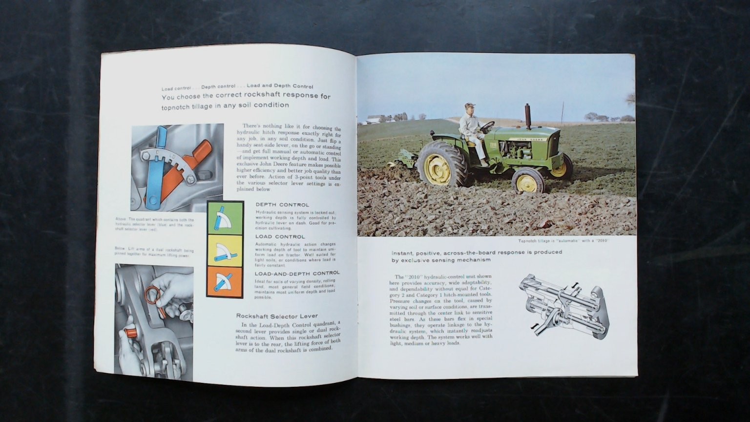 John Deere 2010 Row-Crop Utility Tractors Brochure Vintage Agriculture