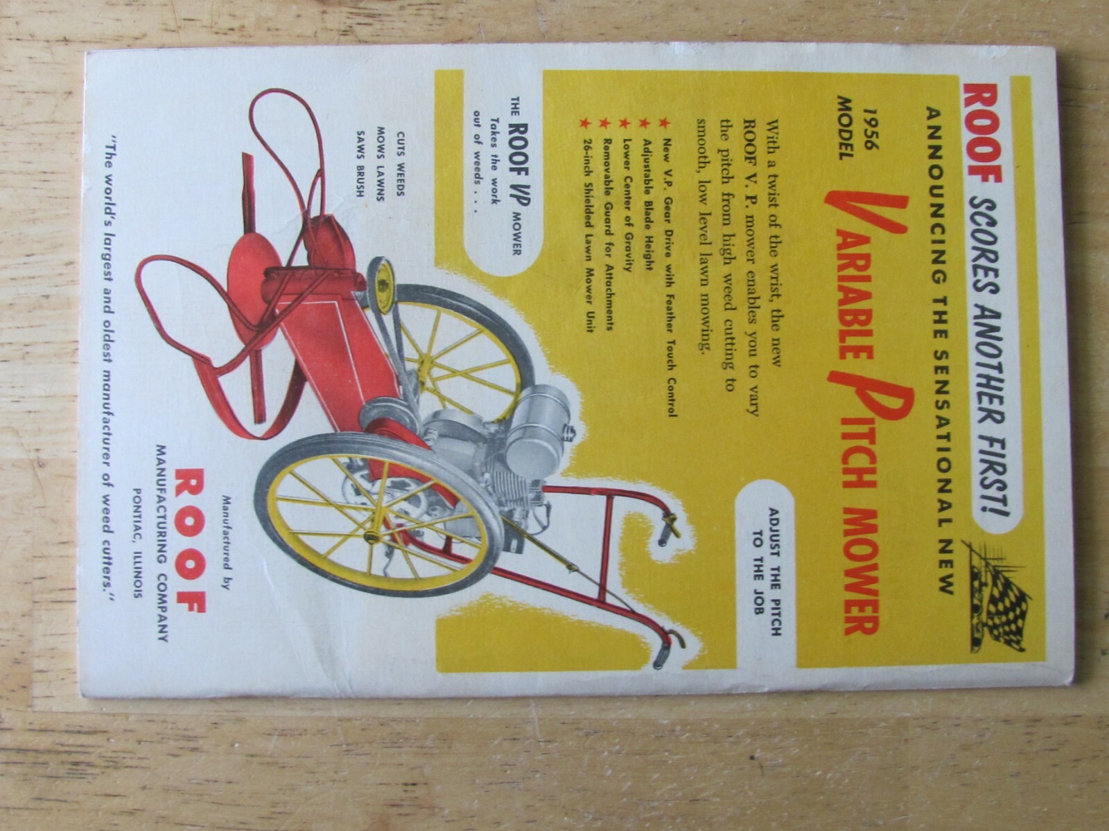 1955 PROGRAM 7th TRESHERMAN’S REUNION STEAM ENGINE SHOW PONTIAC IL FARM