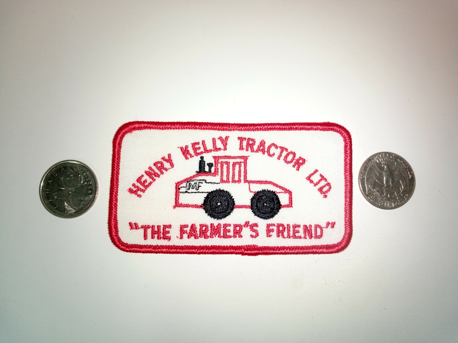 Vintage Henry Kelly Tractor Ltd. Massey Ferguson Patch Badge