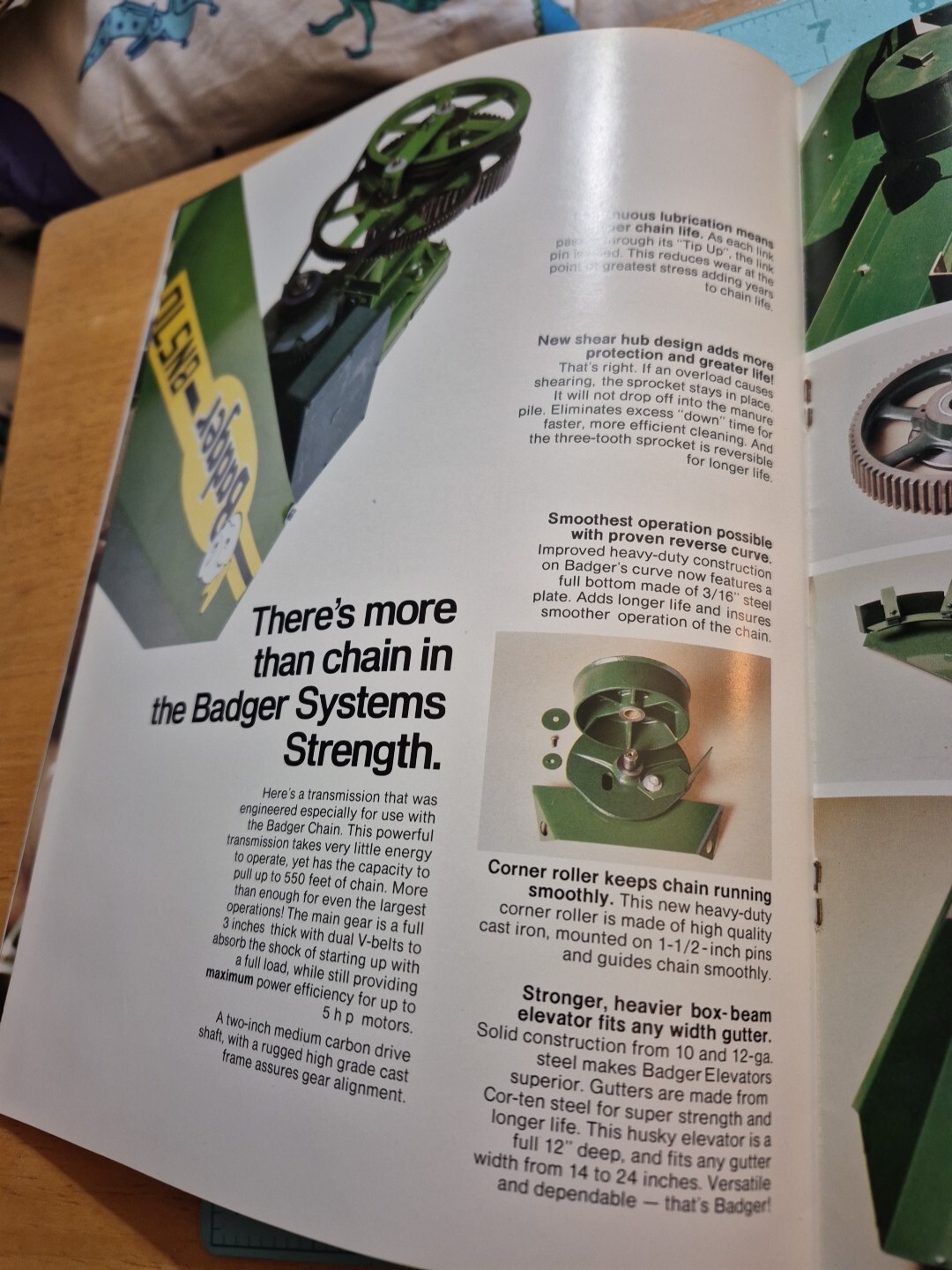 1980’s? BADGER Northland Manure Handling Systems Brochure 14 Pages