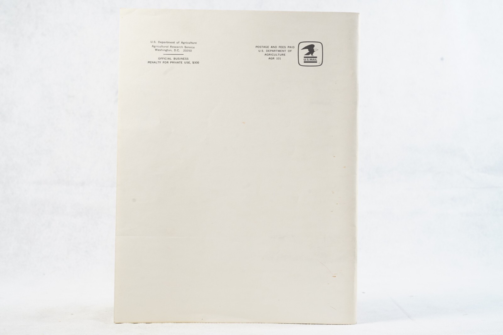 1980 U.S. Department of Agriculture Growing Vegetables Agricultural Brochure 202