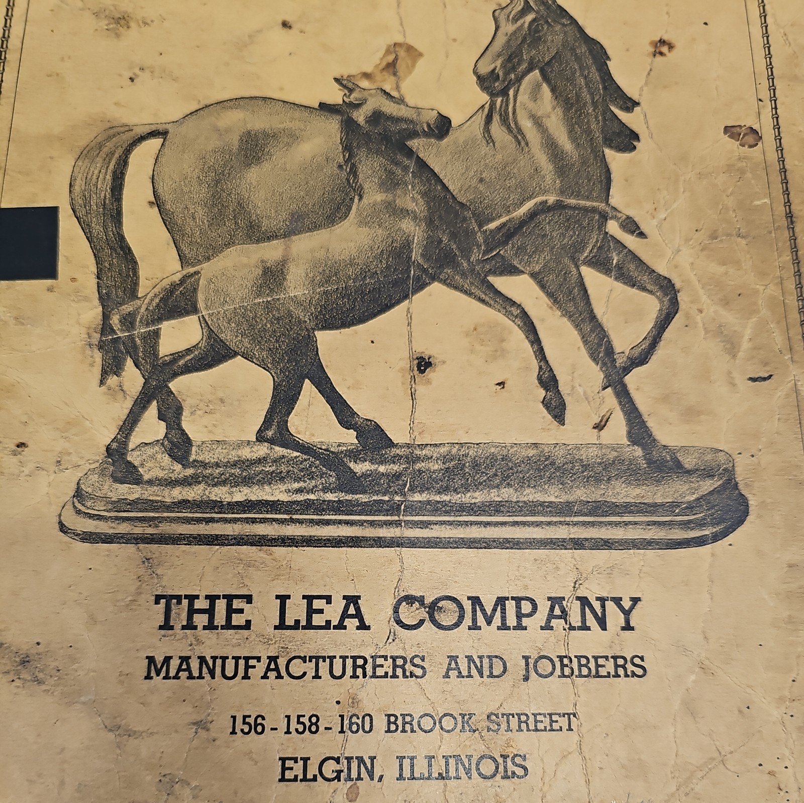 VINTAGE 1940’S HORSE EQUIPMENT CATALOG LEA COMPANY ELGIN ILLINOIS EQUIPMENT