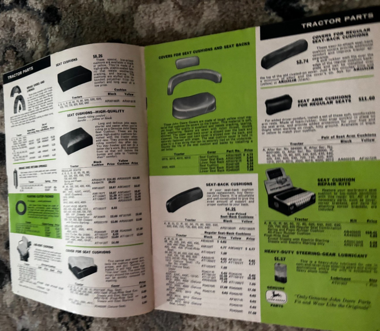 John Deere Parts For 1965 Brochure DCPA26