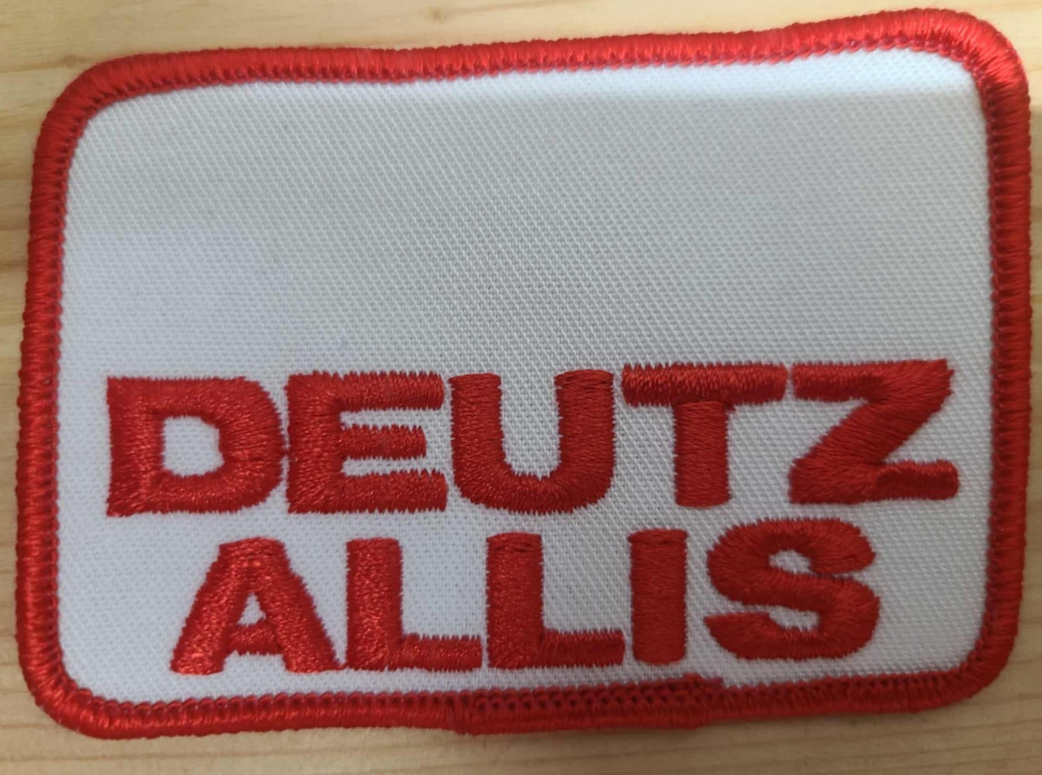 Vtg “Deutz-Allis Embroidered Patch – Agricultural Equipment Logo Patch New “