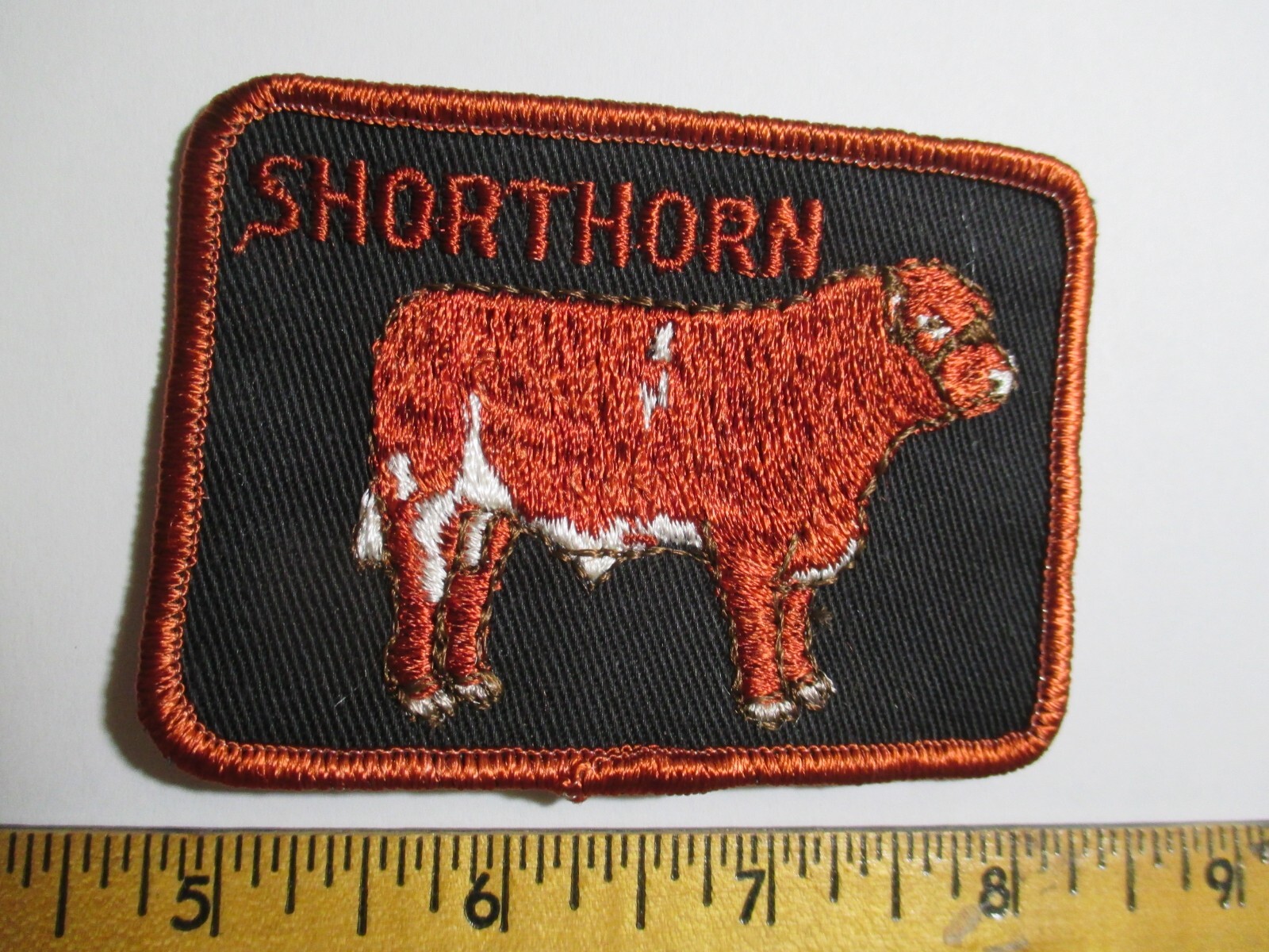 Cow Patch Shorthorn Agricultural Farming Animals Weed & Feed NOS Vintage 70’s