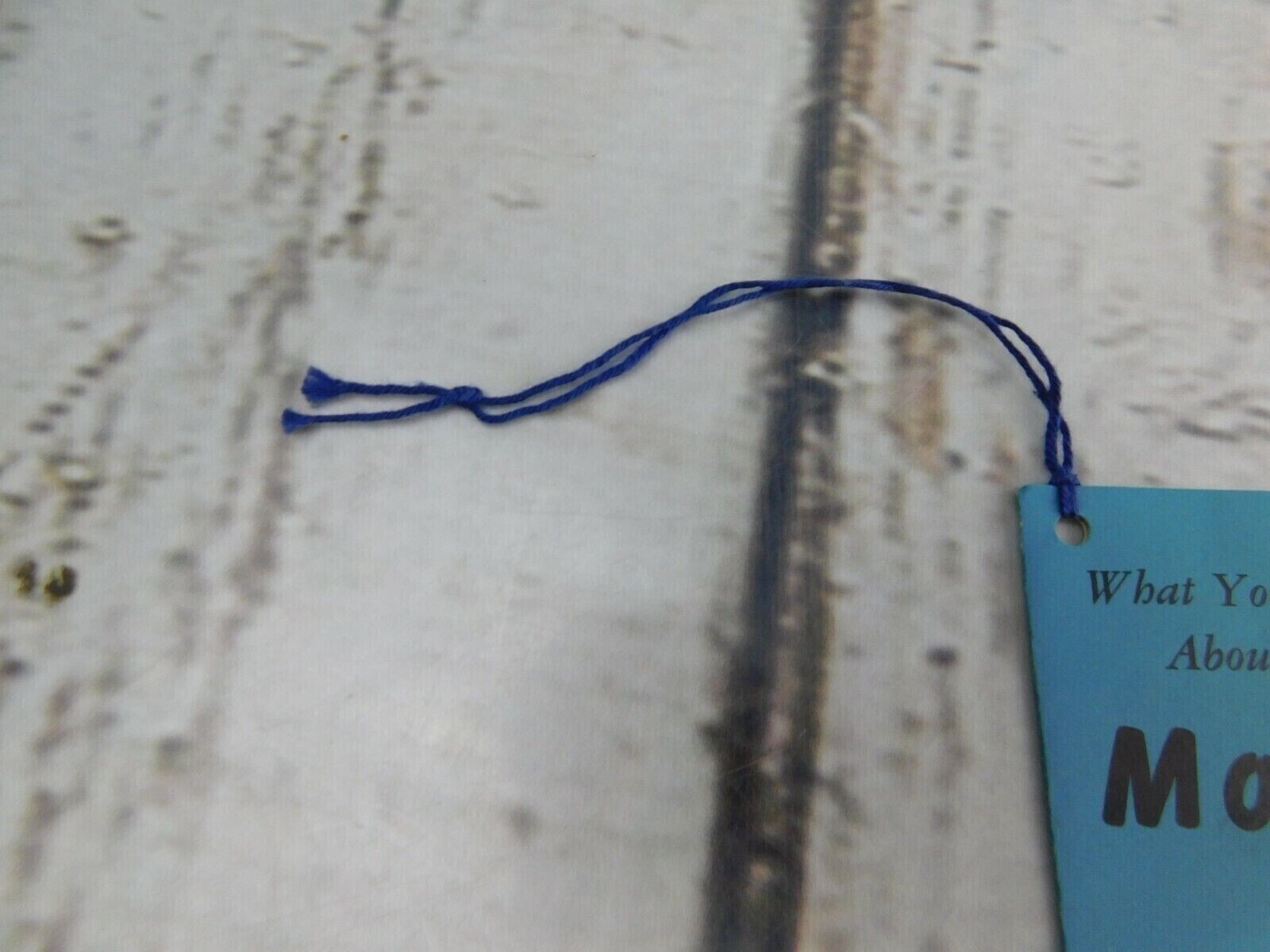 Vtg Original Monarch Rotary Power Mower Heineke & Co Hang Tag
