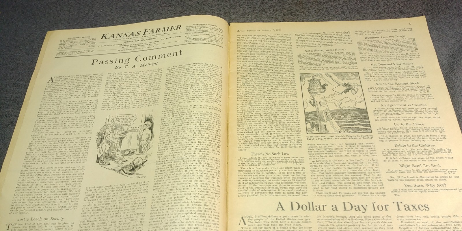 1928 Case 18-32 Tractor Hart Parr AG Farm Ad Kansas Farmer Picture Mag Antique